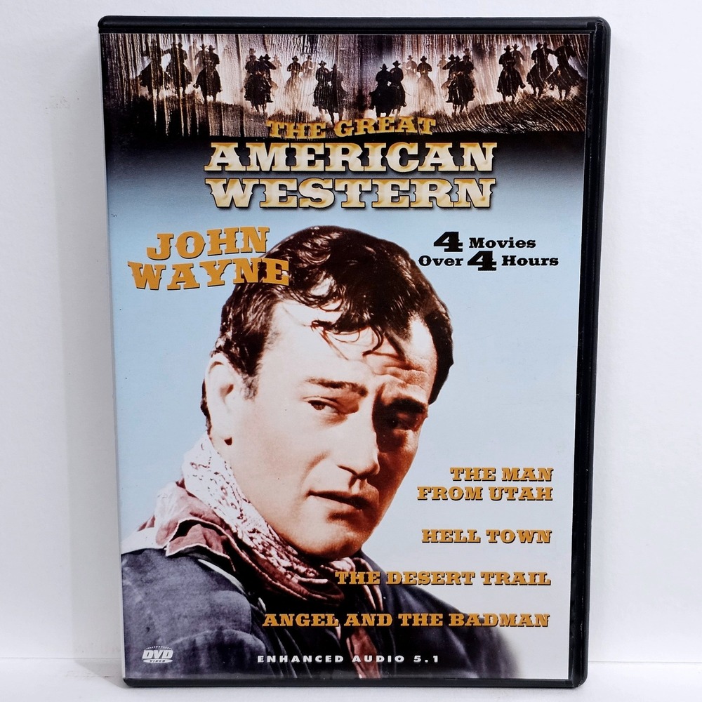 John Wayne The Great‎ American Western 4 Movie DVD Set Platinum Edition Vol 4